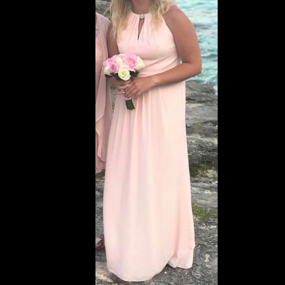 David’s bridal bridesmaid dress